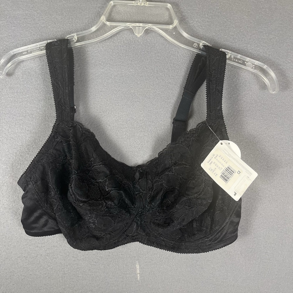 Amoena Mastectomy Bra - Rebecca SB- Black - 42D‎